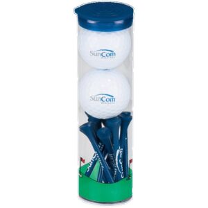 2-Ball Tube with Titleist Golf Balls