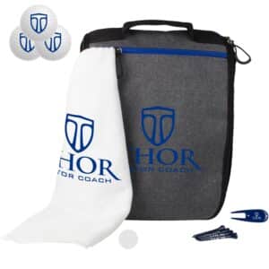Urban Shoe Bag Golf Kit with Titleist Golf Balls