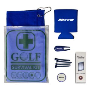 Golf Survival Kit Value Edition with Titleist Velocity Golf Balls