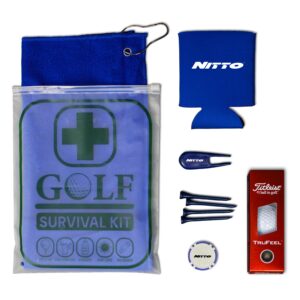 Golf Survival Kit Value Edition with Titleist TruFeel Golf Balls